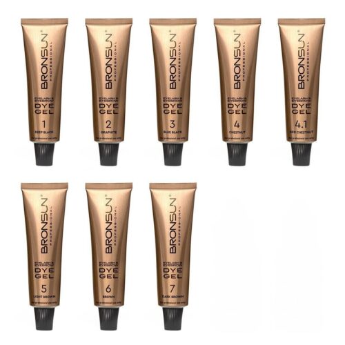 Гель-краска для ресниц и бровей BRONSUN NEW