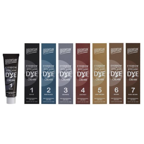 Крем-краска для бровей и ресниц Bronsun 15 мл