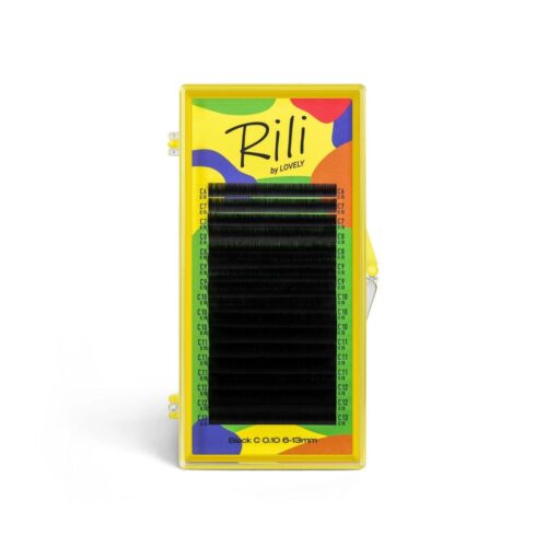 ריסים שחורים Rili - ‏16 שורות - MIX