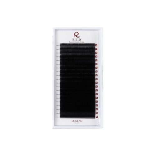 Чёрные ресницы RED Legend (микс), 20 линий