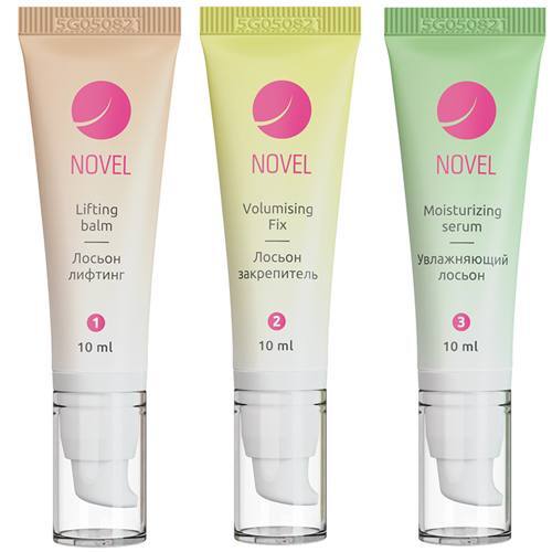 דף הבית ערכת הרמת ריסים וגבות Novel