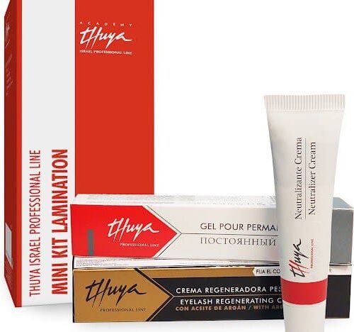 דף הבית ערכת להרמת ריסים וגבות mini-Kit THUYA