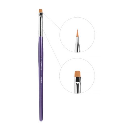 Кисть для оформления бровей и ресниц Synthetic (Creator) №17