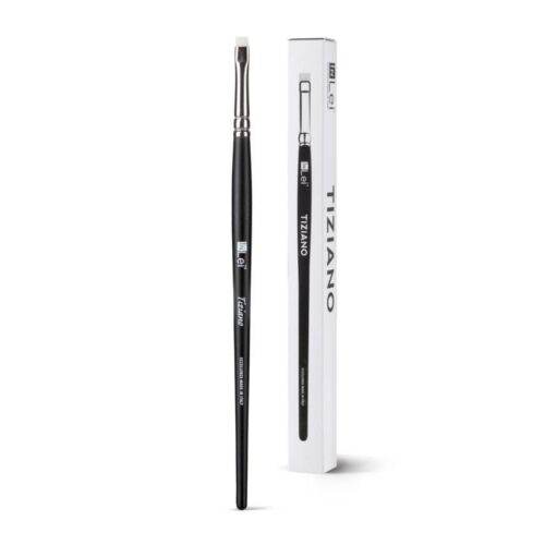 Профессиональная кисть для ресниц и бровей Tiziano