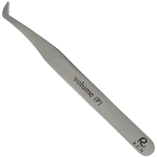 Пинцет RED с лазерным покрытием Volume (P)
