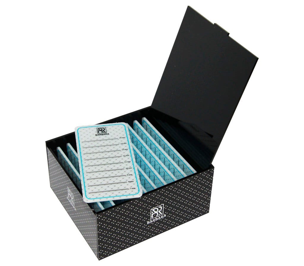 Лэшбокс чёрный BARBARA (10 планшетов) Лэшбокс чёрный BARBARA (10 планшетов)