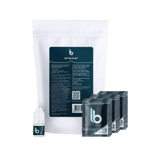 דף הבית ערכת הרמת ריסים ללא דבק עם אבקה LB Next NOT GLUE