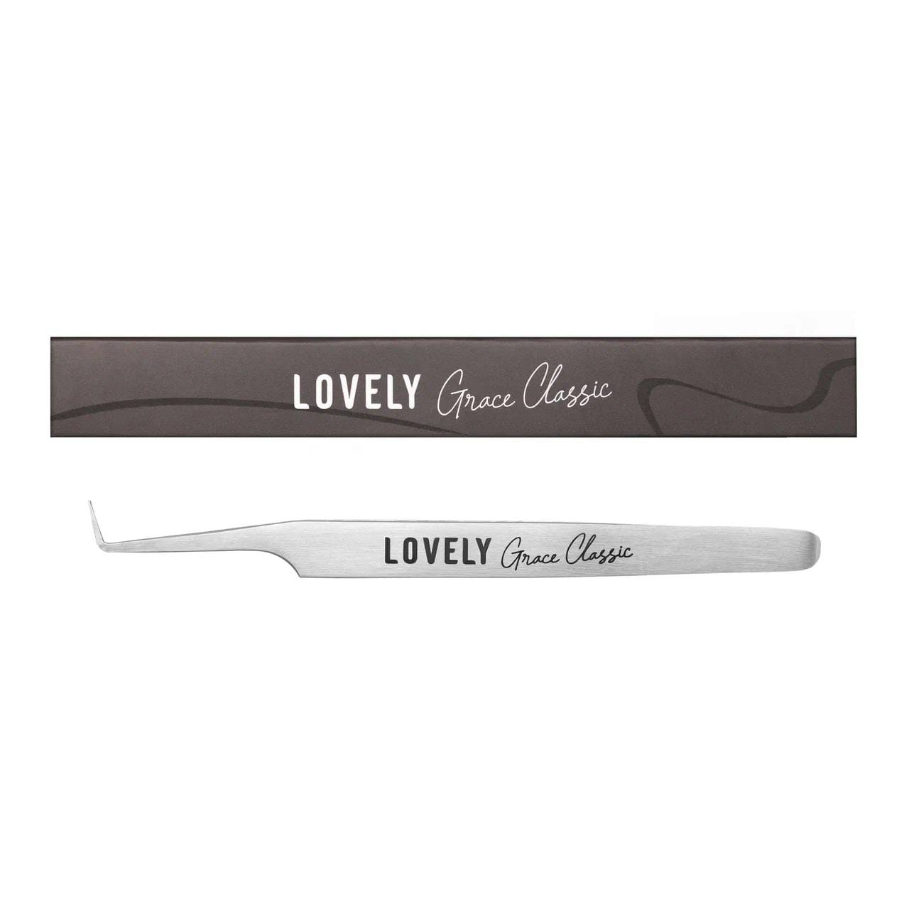 Пинцет для наращивания ресниц Lovely, серия Grace Classic, тип Г 7 мм Пинцет для наращивания ресниц Lovely, серия Grace Classic, тип Г 7 мм