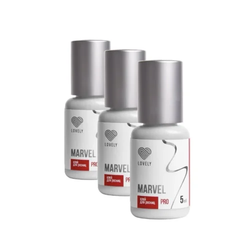 3 יח' דבק שחור Lovely Marvel ‏5 מ"ל
