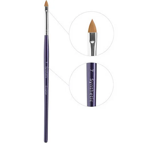 Кисть для оформления бровей и ресниц Synthetic Creator №7