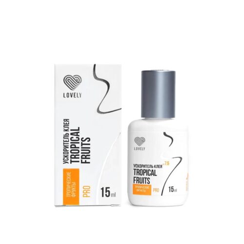 מאיץ דבק LOVELY Tropical Fruits - (15 מ"ל)