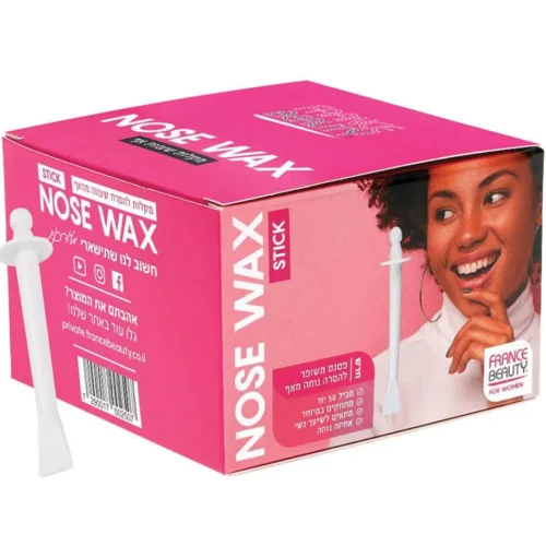 France Beauty מארז 50 יח׳ מקלות להסרת שיער מהאף