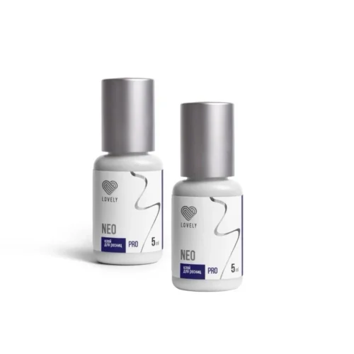 Клей для наращивания ресниц Lovely Neo черный (5 мл × 2 шт)