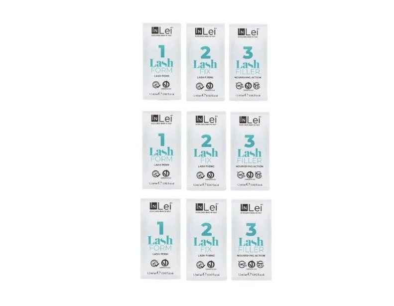 InLei 1+2+3 أكياس رفع الرموش (1.2 مل × 3 أكياس) InLei 1+2+3 أكياس رفع الرموش (1.2 مل × 3 أكياس)