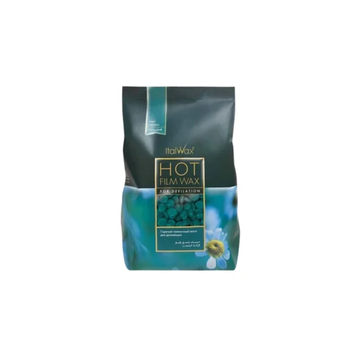 שעוות פילם ItalWax Azulene 500gr להסרת שיער מדויקת לאזורים עדינים