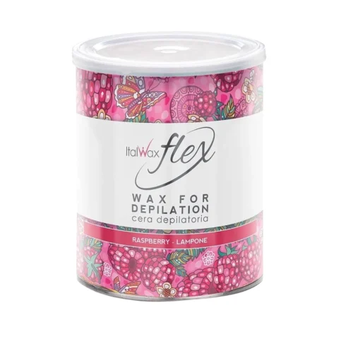 ItalWax Flex Raspberry Film Wax 800gr Professional Strip Wax