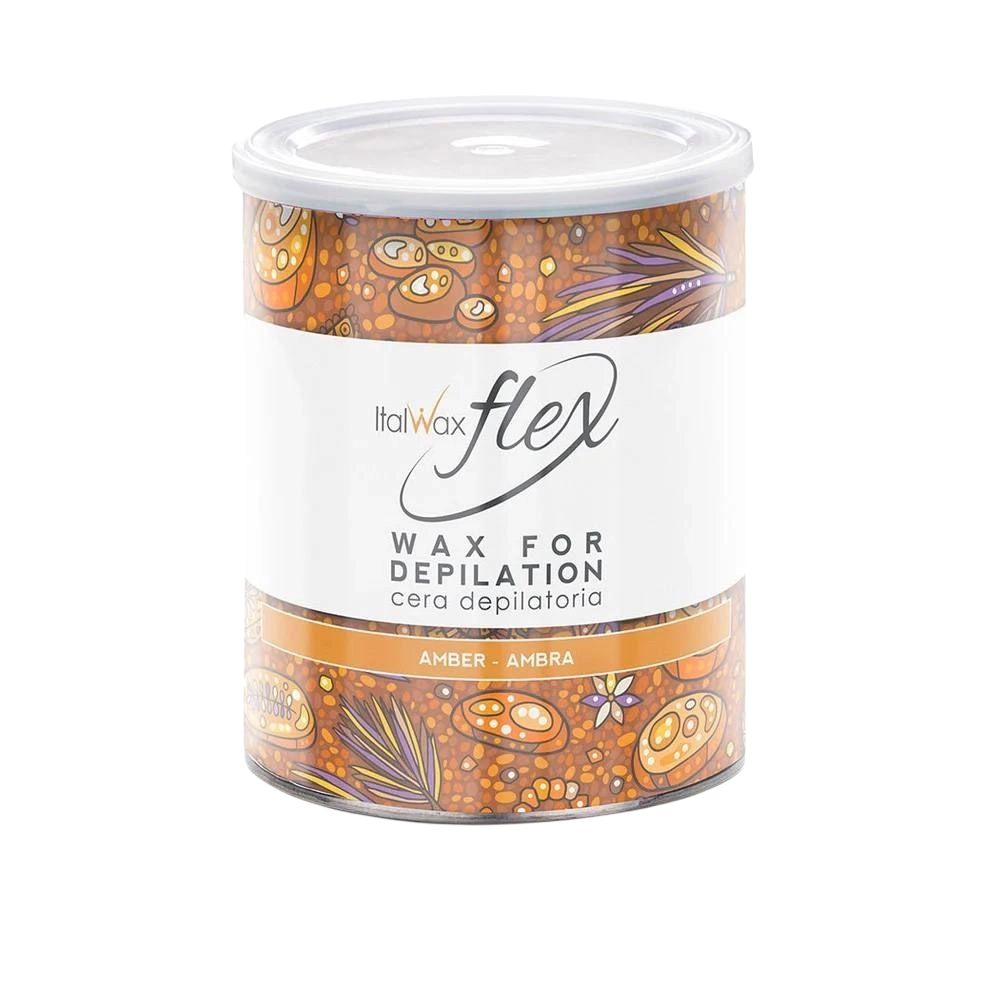ITALWAX Amber Flex Warm Wax for Sensitive Skin (800g) ITALWAX Amber Flex Warm Wax for Sensitive Skin (800g)
