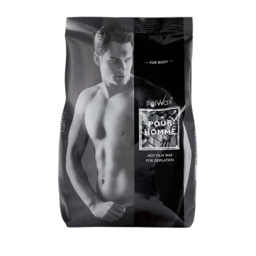 שעוות פילם ItalWax POUR HOMME BODY 500gr להסרת שיער לגברים