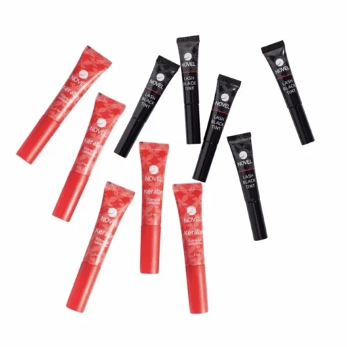 Novel Lash Black Tint (5 шт) + Keratin Styling гель (5 шт)